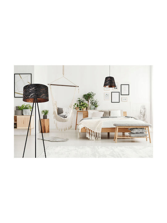 Light Home Lampa de podea Î145cm. cu Soclu pentru Bec E27 Alb