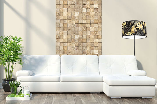 Light Home Подова Лампа с Цокъл за Крушка E27 Бял