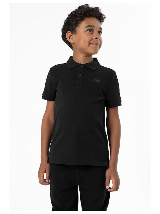 Kids' Shirt Short Sleeve Black