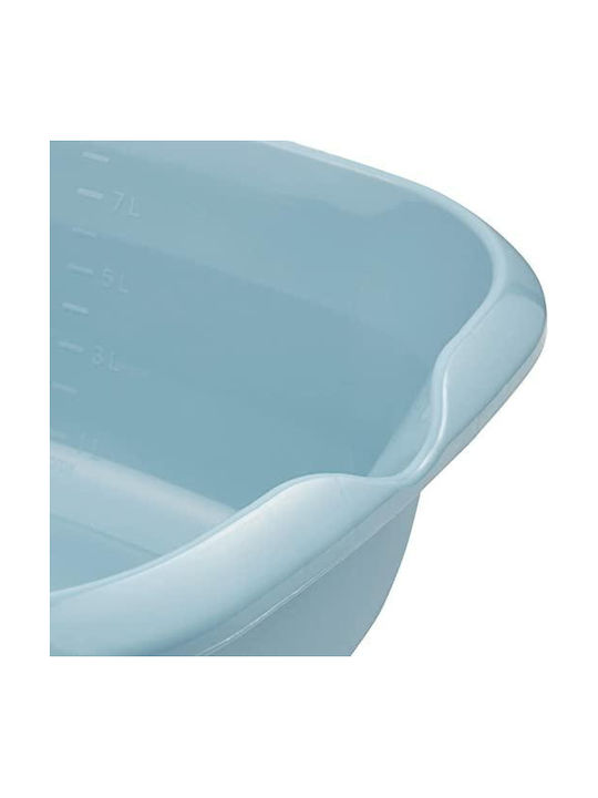 Keeeper Servierschüssel Rund Kunststoff Blau mit Durchmesser 38cm