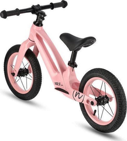 Nils Bicicletă de Echilibru pentru Copii Roz