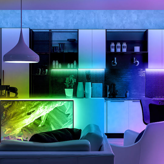 Grundig LED Strip Battery RGB Light 3m with Remote Control