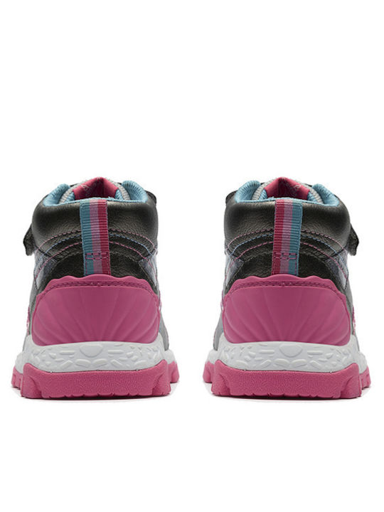 Tidal 2 Myth K Kids Sneakers High with Hoop & Loop Closure Multicolour