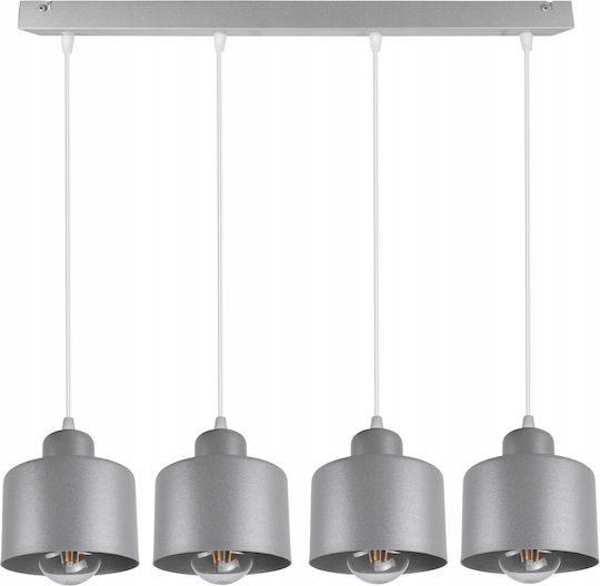 Light Home Κρεμαστό Φωτιστικό Γκρι Light Home Κρεμαστό Φωτιστικό Γκρι