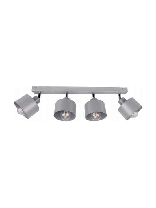 Light Home Lustră Gri cu Dulie E27