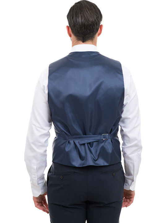 Men's Vest Indigo