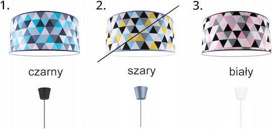 Light Home Ρυθμιζόμενο Κρεμαστό Φωτιστικό Ροζ