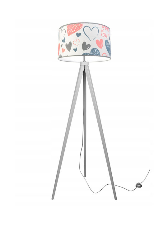 Light Home LED Kinder Dekorative Lampe Orange 55εκ.