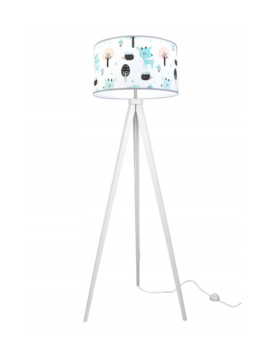 Light Home Led Kids Decorative Lamp White 55εκ.