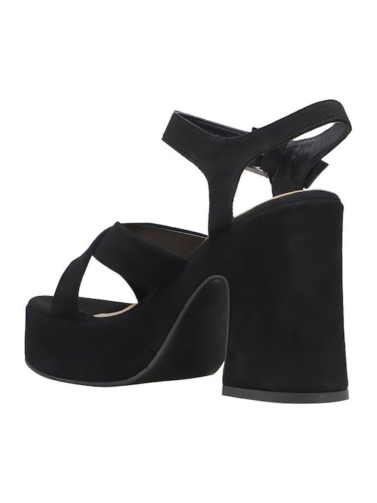 Suede Πέδιλα Μαύρα