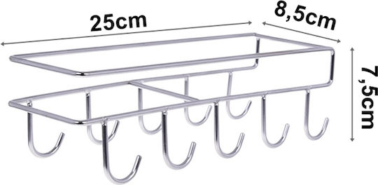 Cake Land Pendant Shelf Inox Grey