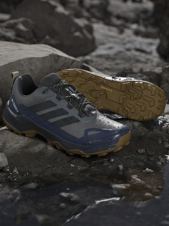 adidas Skychaser Men's Hiking Shoes Waterproof With Gore-Tex Membrane Gray