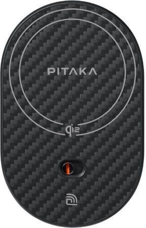 Pitaka Car Mobile Mount with Magnet and Wireless Charging MagSafe Black