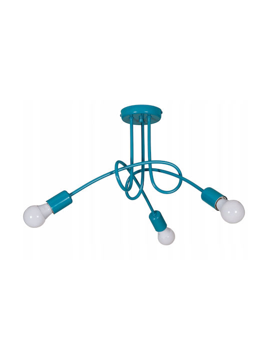Light Home Hängelampe Gray für 12 Lampen E27