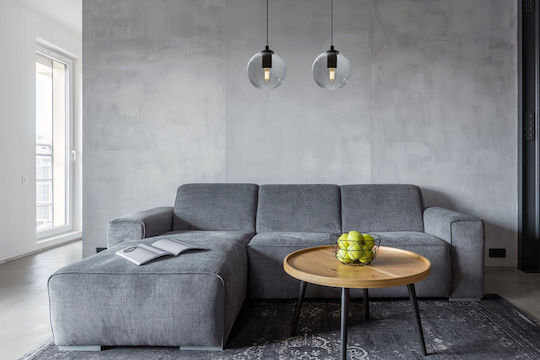 Light Home Κρεμαστό Φωτιστικό Μαύρο Μπάλα