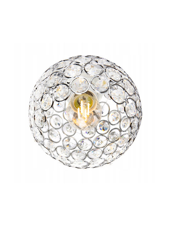 Light Home Lustră Transparent cu cristale pentru Dulie E27