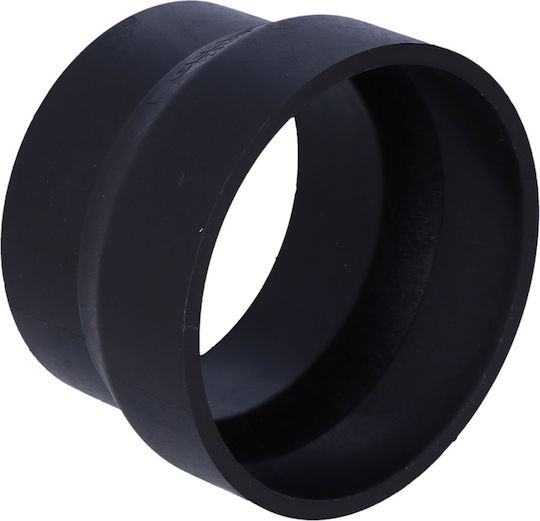 Reduction Reducer PEHD 125x110 Symmetrical Short Black Color HDPE Drainage