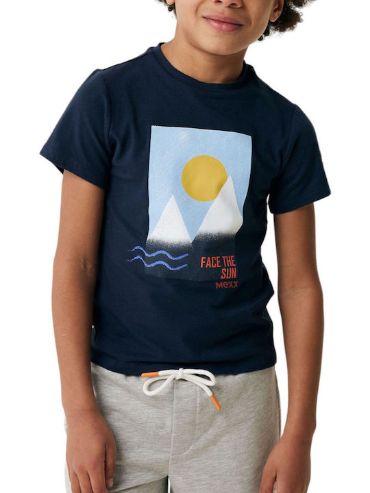 Tricou pentru copii Albastru marin