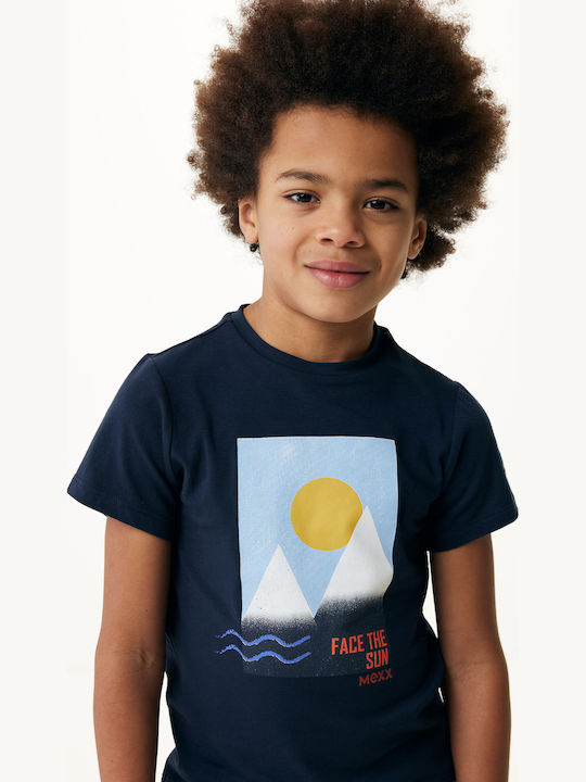 Tricou pentru copii Albastru marin
