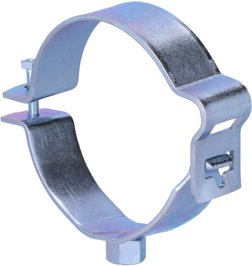 Adjustable Pipe Holder Threaded Coupling 90xm10 Internal Thread Galvanized Steel Hdpe Drainage