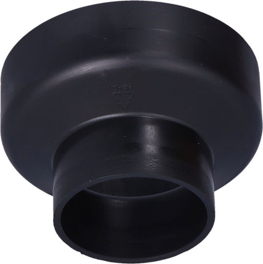Reducere Constricție Pehd 125x75 Simetric Scurt Culoare Neagră Hdpe Canalizare