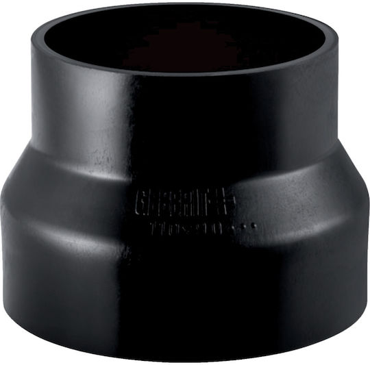 Contracție Reducere Pehd 110x40 Simetrică Scurtă Culoare Neagră Hdpe Canalizare