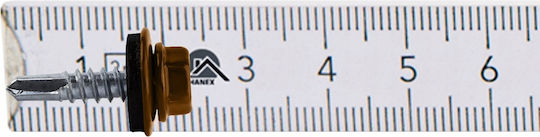 Self-Tapping Screws GT3 Z14 4.8x19mm RAL 8004