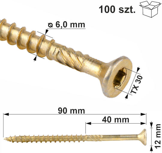 Construction Screws Wkcs-60090