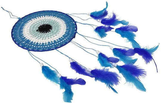 Διακοσμητοκή Ονειροπαγίδα Μάτι 55cm – Dreamcatcher