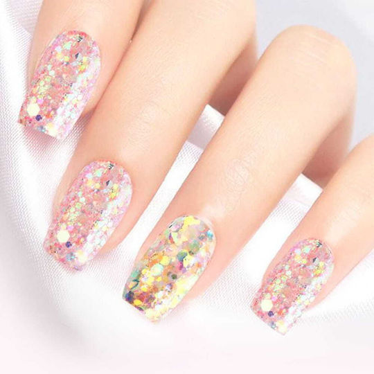 Diamond Crush Effekt Nageldesign Allepaznokcie Nr 8