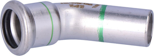 45° Stainless Steel Pipe Elbow 18