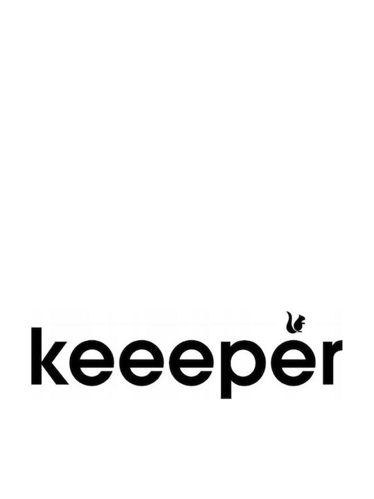 Keeeper Καλάθι Αποθήκευσης Πλαστικό Μπλε 16x12x7cm