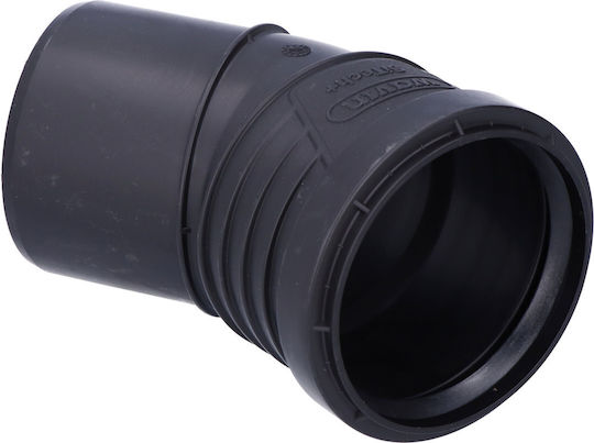 Pp-ht Ъгъл Sitech Plus 75/30 Санитарен Нискошумен Вътрешен Канализационен Черен Цвят