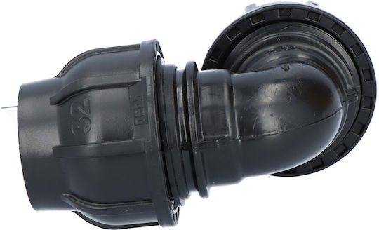 Gebo Γωνία Σωλήνα Πολυαιθυλενίου 32mm 130832