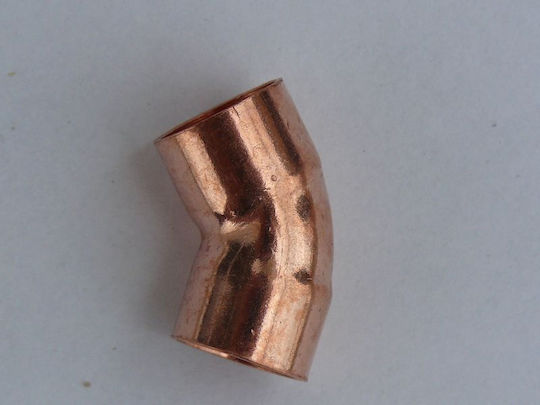 Brass 45 Degree Double Pipe Elbow Fittings 28mm York