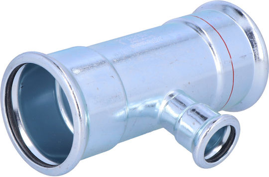 Steel Reducing Tee 54 22 54
