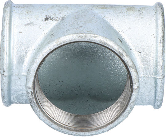 B1 Nr25 3"" Zinc-plated Screw-on Tee Opal