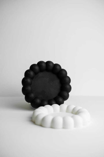 Bubble Tray Black White Μαύρο