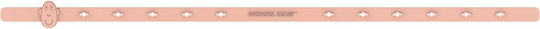 Matchstick Monkey Matchstick Monkey Schnullerzubehör Farbband aus Stoff Rosa