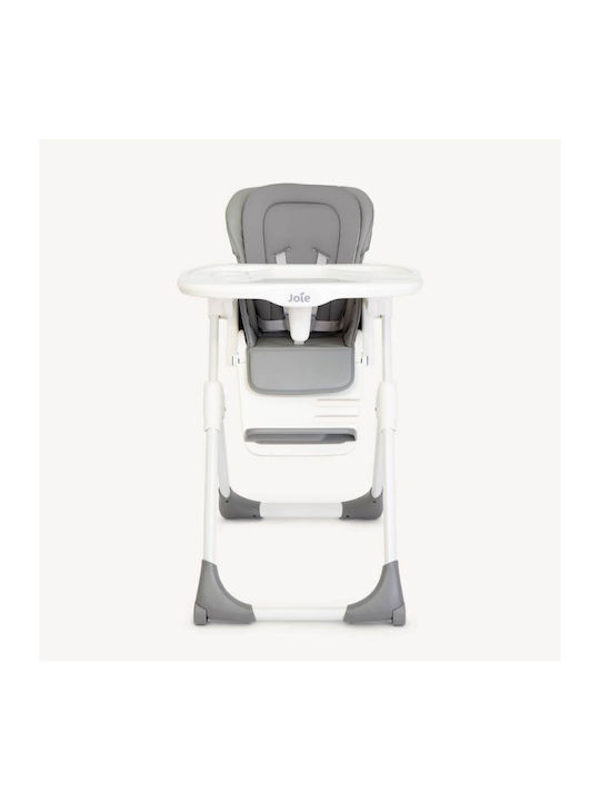 Joie Mimzy Klappbarer Baby Hochstuhl 2 in 1 mit Höhenverstellbar Grau