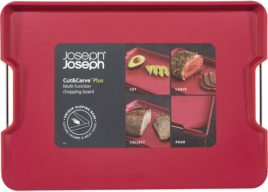 Joseph Joseph Schneidebrett Rot 1Stück