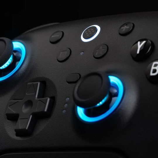 8Bitdo Ultimate 2 Gamepad Wireless cu Stick-uri cu Efect Hall pentru Switch / Switch 2 Negru