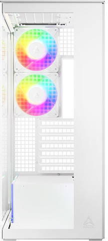 Arctic Xtender Gaming Midi Tower Κουτί Υπολογιστή με Πλαϊνό Παράθυρο Λευκό