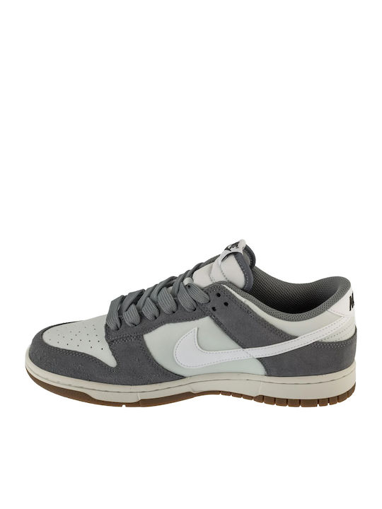 Dunk Low Retro Sneakers Grey Leather