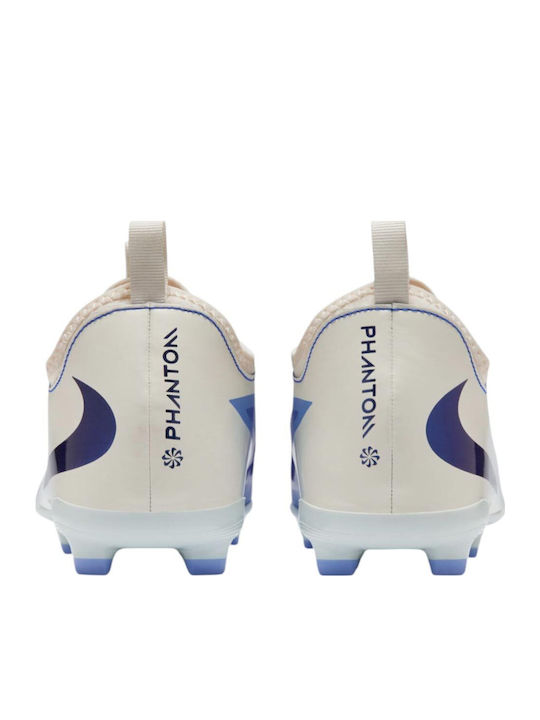 Phantom 6 Kids Molded Soccer Shoes Blue