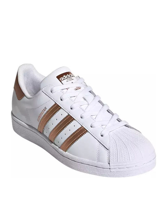 Superstar Sneakers Cloud White / Copper Metallic / Core Black