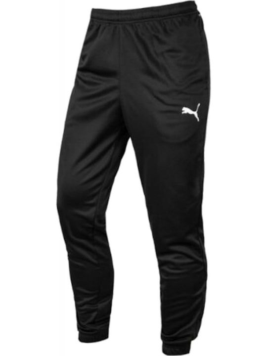 Kids Sweatpants Black Teamrise Poly