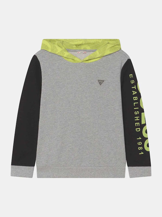 Kids Sweatshirt with Hood Gray