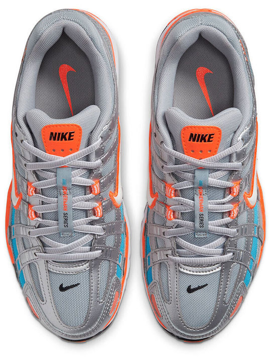 P-6000 Γυναικεία Sneakers Ασημί