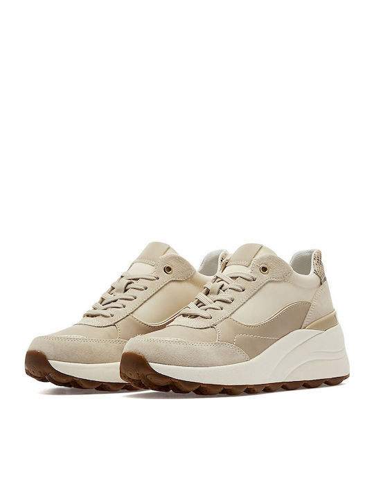 Geox D Spherica Adidași Chunky Bej Deschis